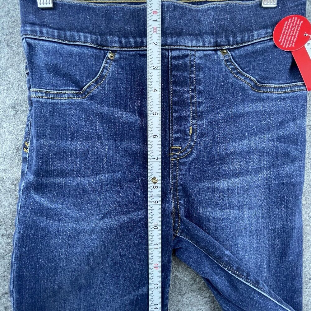Spanx‎ Jeans Womens Extra Small Cropped Flare Denim Jeggings Stretch - Picture 8 of 9